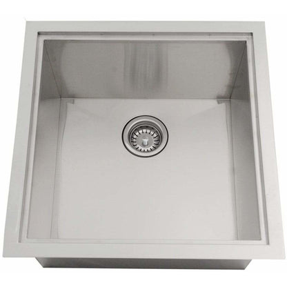 Sunstone 20 x 12 inch insulated basin sink with cover B-SK20 - M&K Grills
