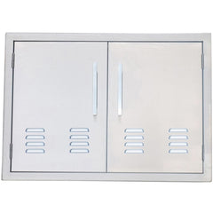 Sunstone 30 inch beveled frame vented double door BA-VDD30 - M&K Grills
