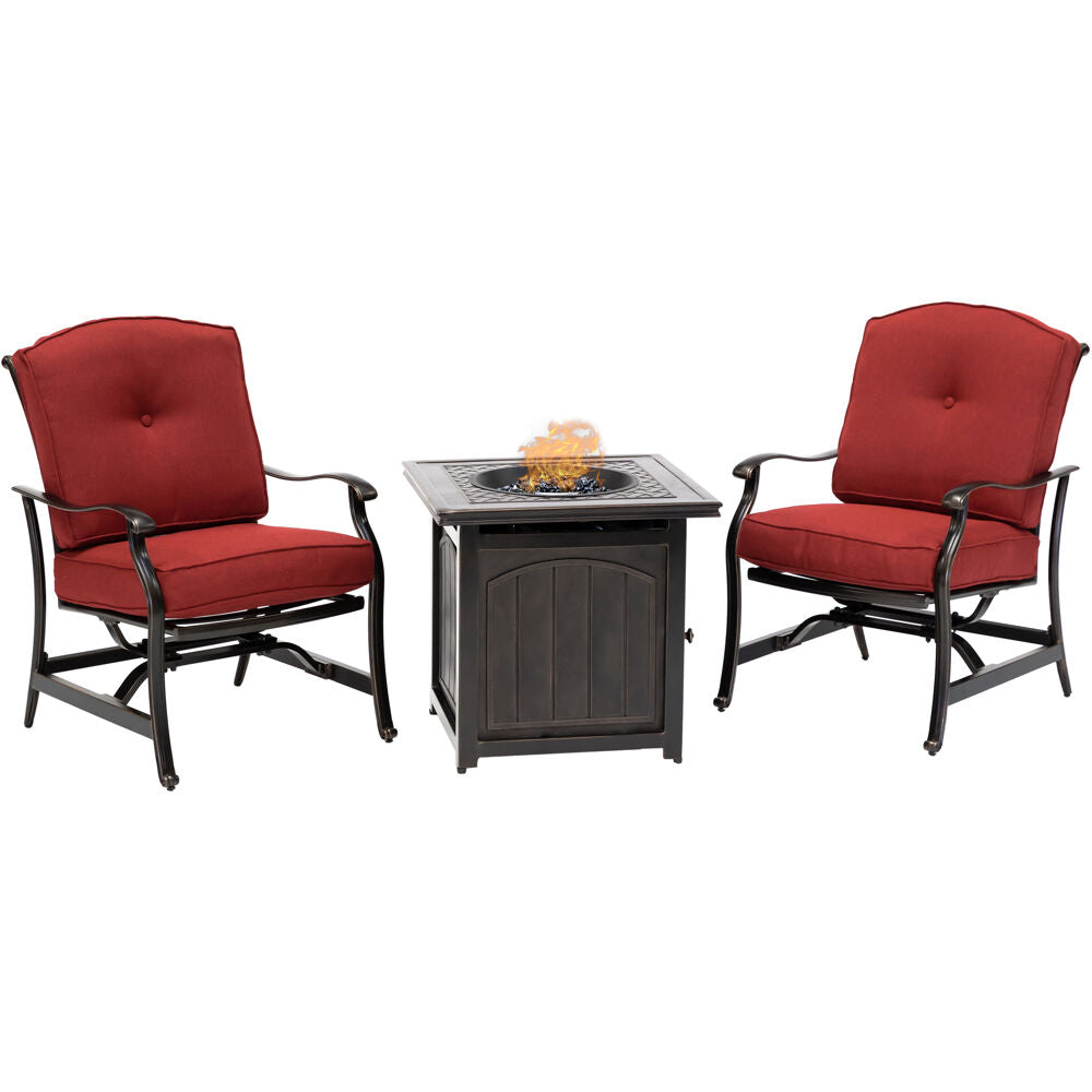 hanover-traditions-3-piece-2-deep-seating-rockers-and-26-inch-square-fire-pit-trad3pcfpsq-red