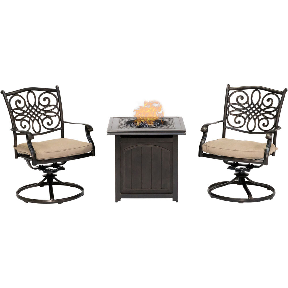 hanover-traditions-3-piece-2-swivel-rockers-and-26-inch-square-fire-pit-trad3pcswfpsq-tan
