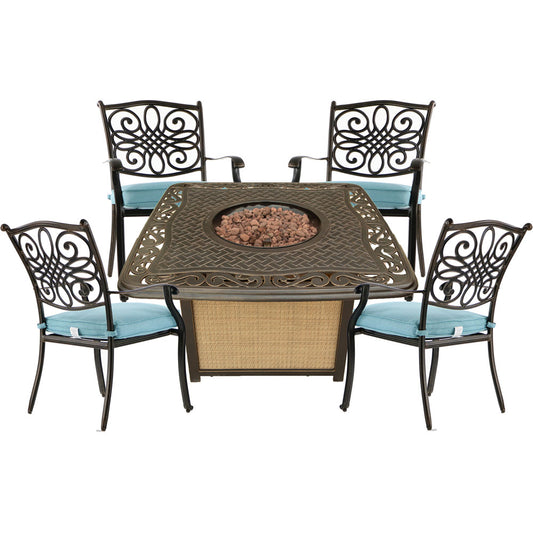 hanover-traditions-5-piece-fire-pit-4-dining-chairs-and-cast-top-fire-pit-trad5pccfp-blu