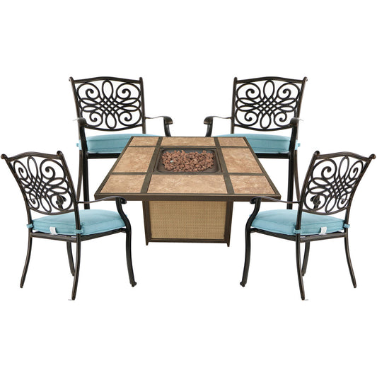 hanover-traditions-5-piece-fire-pit-4-dining-chairs-and-tile-top-fire-pit-trad5pctfp-blu
