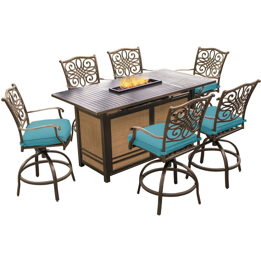 hanover-traditions-7-piece-fire-pit-high-dining-6-swivel-counter-chairs-fire-pit-dining-table-trad7pcfpbr-blu