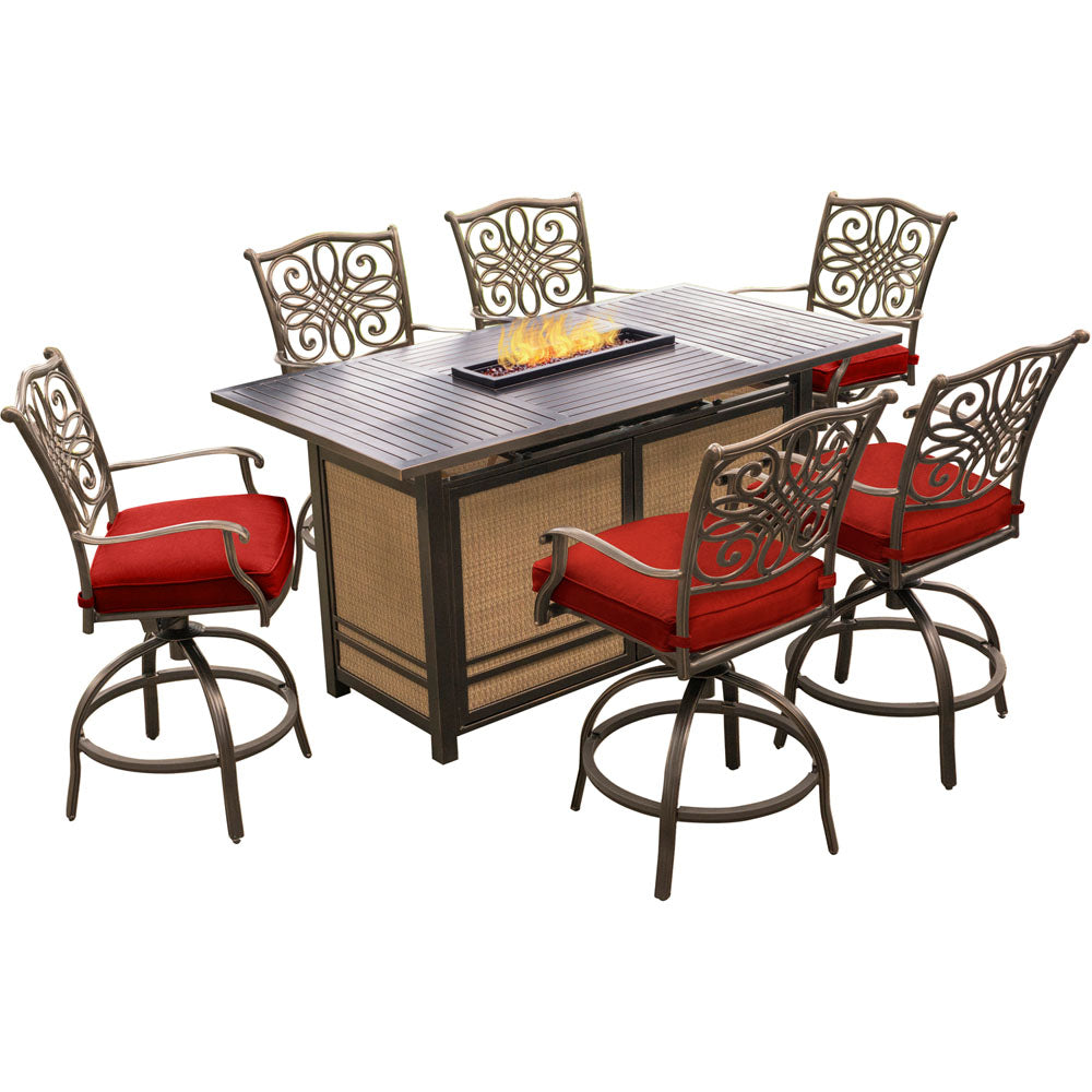 hanover-traditions-7-piece-fire-pit-high-dining-6-swivel-counter-chairs-fire-pit-dining-tb-trad7pcfpbr-red