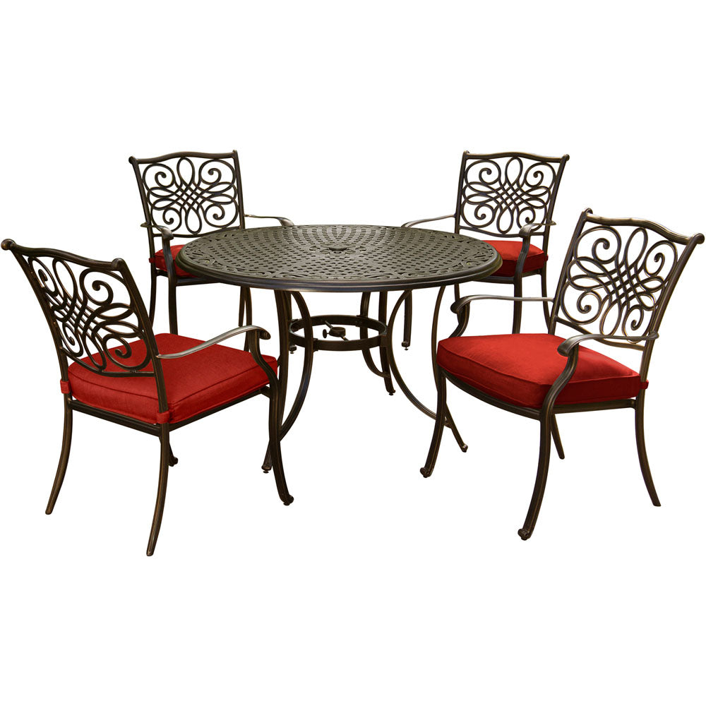 hanover-traditions-5-piece-4-dining-chairs-48-inch-round-cast-table-traddn5pc-red