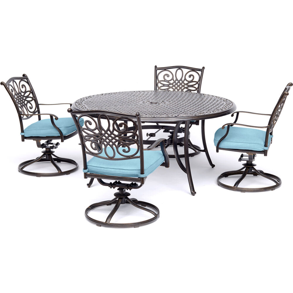 hanover-traditions-5-piece-4-swivel-rockers-48-inch-round-cast-table-traddn5pcsw-blu