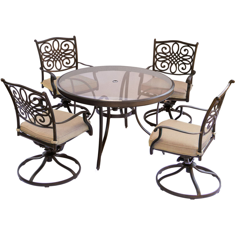 hanover-traditions-5-piece-4-swivel-rockers-48-inch-round-glass-top-table-traddn5pcswg