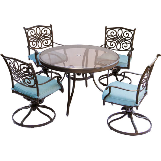 hanover-traditions-5-piece-4-swivel-rockers-48-inch-round-glass-top-table-traddn5pcswg-blu