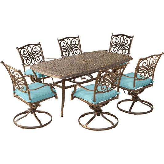 hanover-traditions-7-piece-6-swivel-rockers-38x72-inch-cast-table-traddn7pcsw6-blu