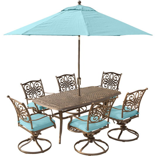 hanover-traditions-7-piece-6-swivel-rockers-38x72-inch-cast-table-umbrella-base-traddn7pcsw6-su-b