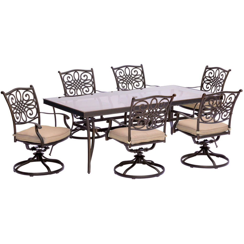 hanover-traditions-7-piece-6-swivel-rockers-42x84-inch-glass-top-table-traddn7pcswg