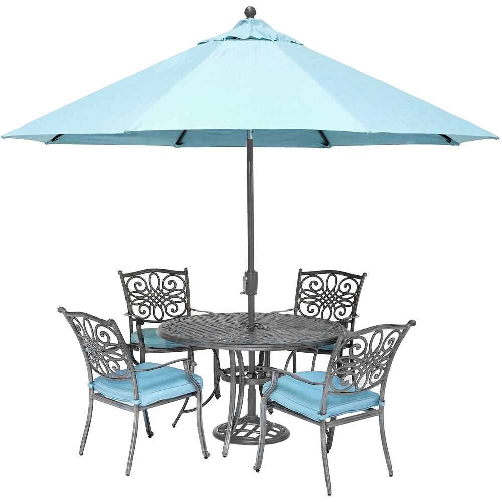 hanover-traditions-5-piece-4-dining-chairs-48-inch-round-cast-table-umbrella-and-base-traddng5pc-su-b