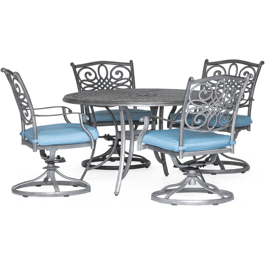 hanover-traditions-5-piece-4-swivel-rockers-48-inch-round-cast-table-traddng5pcsw4-blu