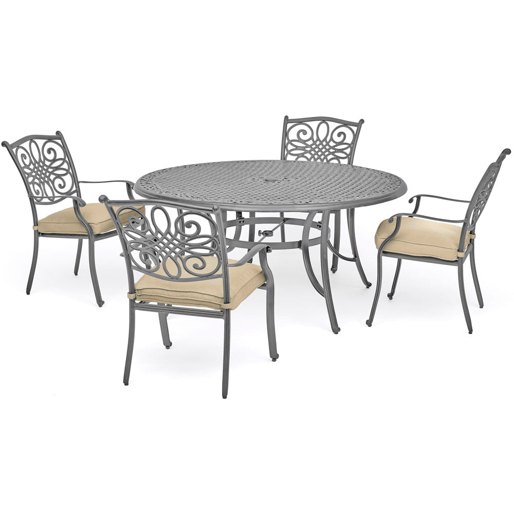hanover-traditions-5-piece-4-dining-chairs-48-inch-round-cast-table-traddng5pc-tan