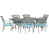 Image of hanover-traditions-7-piece-6-dining-chairs-38x72-inch-cast-table-traddng7pc-blu
