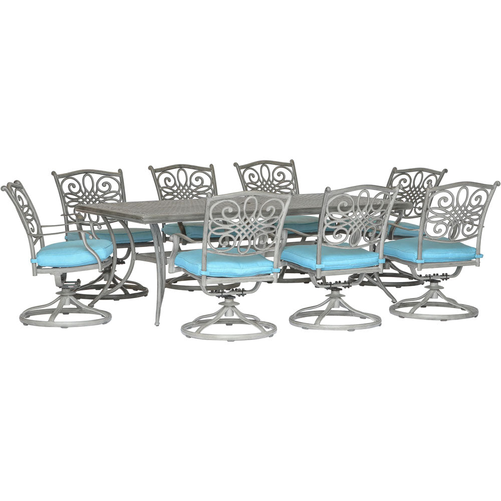 hanover-traditions-9-piece-8-swivel-rockers-42x84-inch-cast-table-traddng9pcsw8-blu
