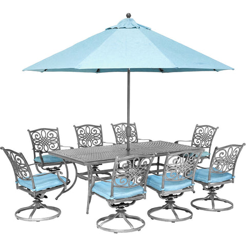 hanover-traditions-9-piece-8-swivel-rockers-42x84-inch-cast-table-umbrella-and-base-traddng9pcsw8-su-b