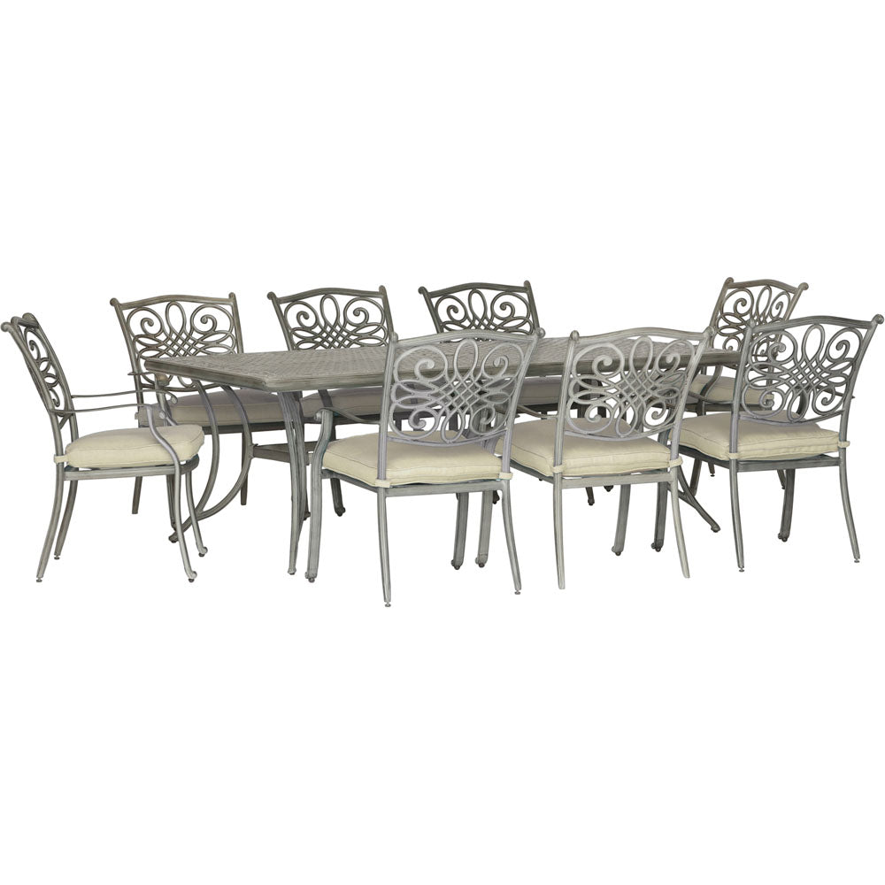 hanover-traditions-9-piece-8-dining-chairs-42x84-inch-cast-table-traddng9pc-tan