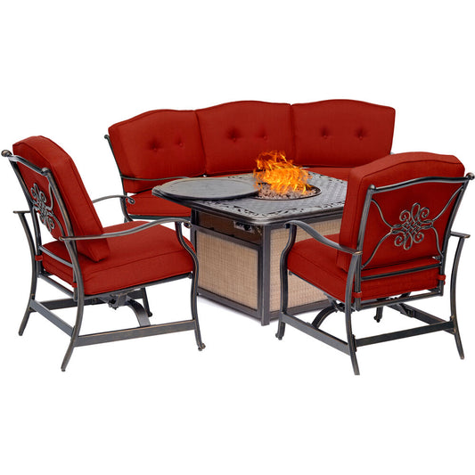 hanover-traditions-4-piece-fire-pit-cast-top-fire-pit-crescent-sofa-2-cushion-rockers-traditions4pcfp-red
