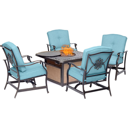 hanover-traditions-5-piece-fire-pit-cast-top-fire-pit-4-cushioned-rockers-traditions5pcfp-blu